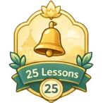 25 lessons