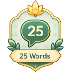 25 words